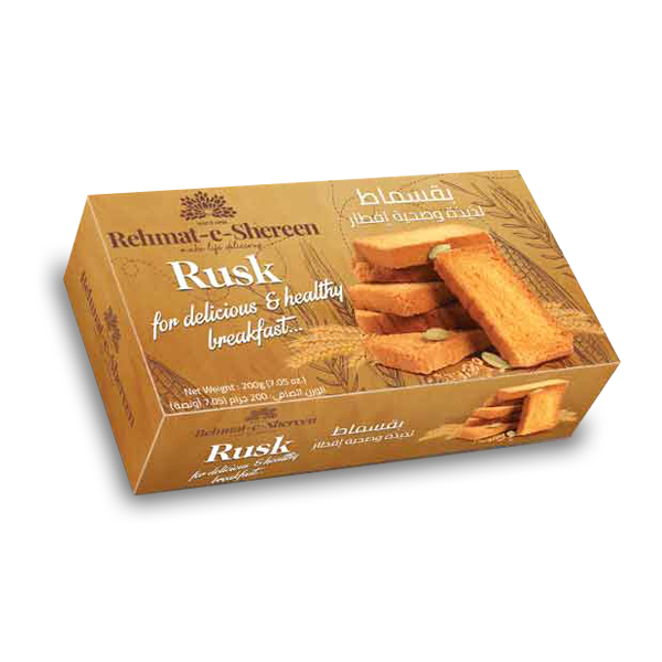Rehmat E Shereen Tea Rusk - 200gm (24pcs)